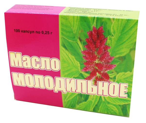 Изображение товара Масло молодильное (амарантовое) 100 капсул Масло молодильное (амарантовое) 100 капсул фотография