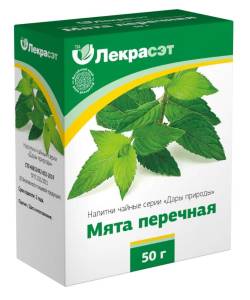 Мята перечная, листья, 50 г (Лекра-сэт)